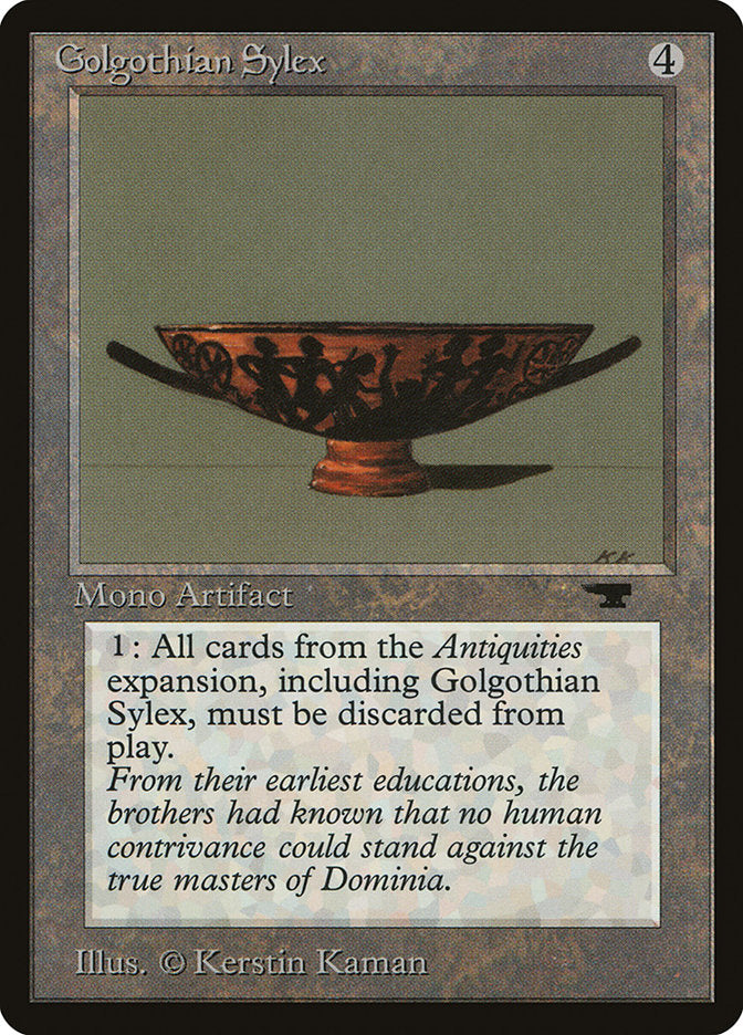 Magic | Golgothian Sylex [Antiquities] | The Nerd Merchant