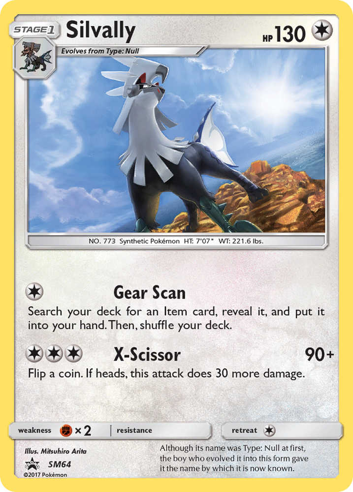Pokemon | Silvally (SM64) [Sun & Moon: Black Star Promos] | The Nerd Merchant