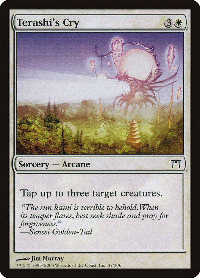 Magic | Terashi's Cry [Champions of Kamigawa] | The Nerd Merchant