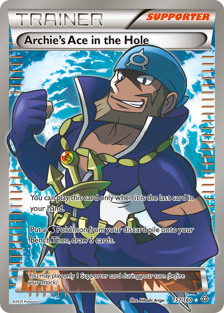 Pokemon | Archie's Ace in the Hole (157/160) [XY: Primal Clash] | The Nerd Merchant