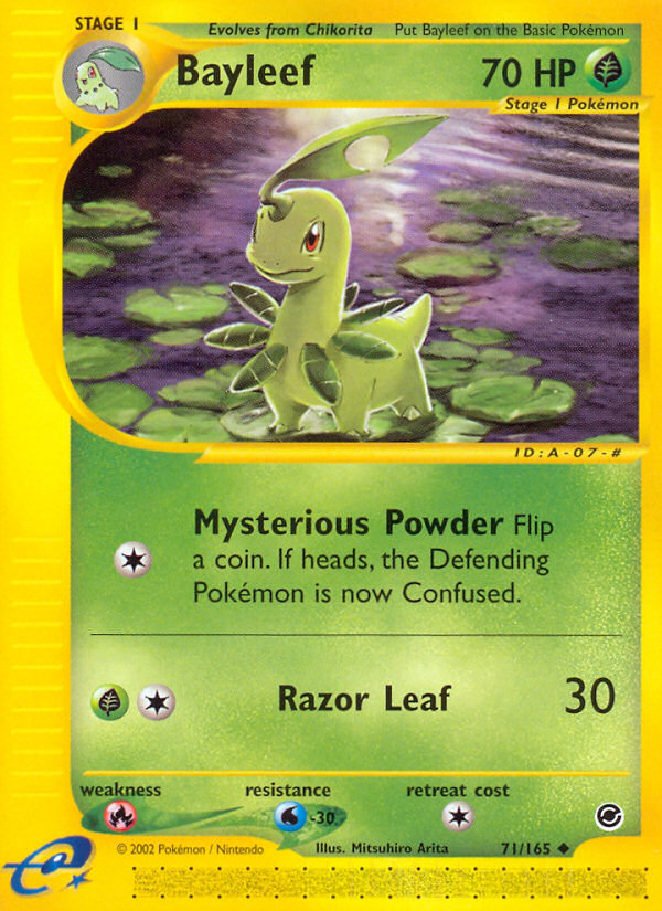 Pokemon | Bayleef (71/165) [Expedition: Base Set] | The Nerd Merchant