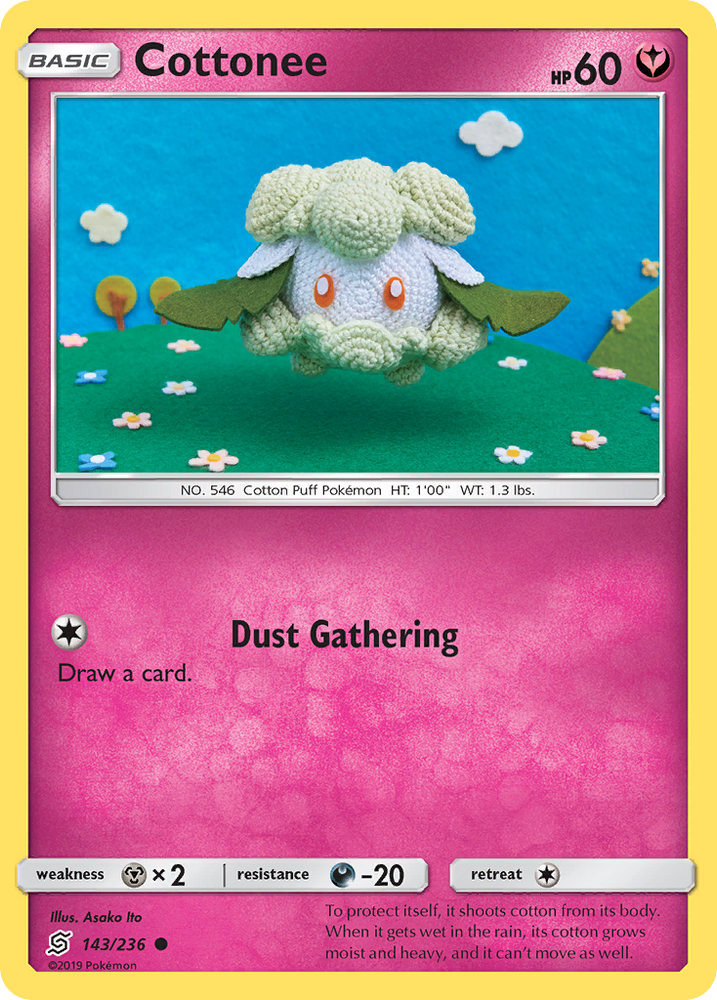 Pokemon | Cottonee (143/236) [Sun & Moon: Unified Minds] | The Nerd Merchant