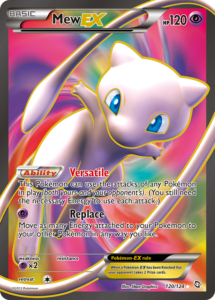 Pokemon | Mew EX (120/124) [Black & White: Dragons Exalted] | The Nerd Merchant