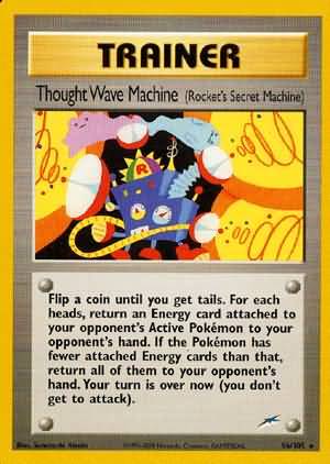 Pokemon | Thought Wave Machine (96/105) (Rocket's Secret Machine) [Neo Destiny Unlimited] | The Nerd Merchant