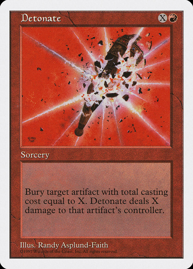 Magic | Detonate [Fifth Edition] | The Nerd Merchant