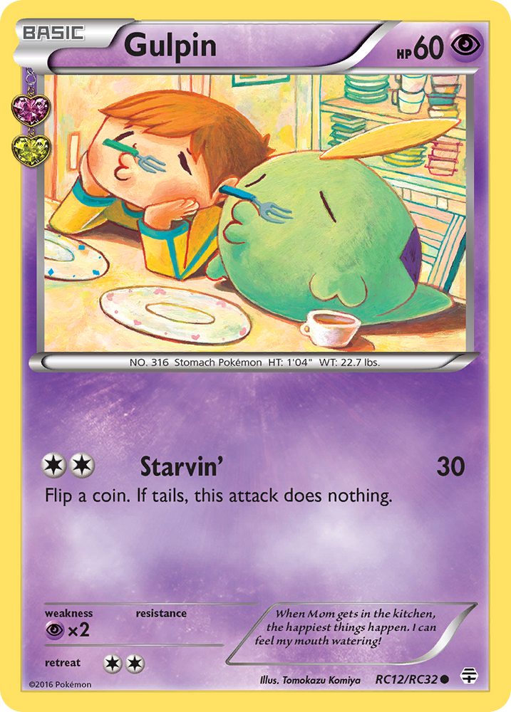 Pokemon | Gulpin (RC12/RC32) [XY: Generations] | The Nerd Merchant