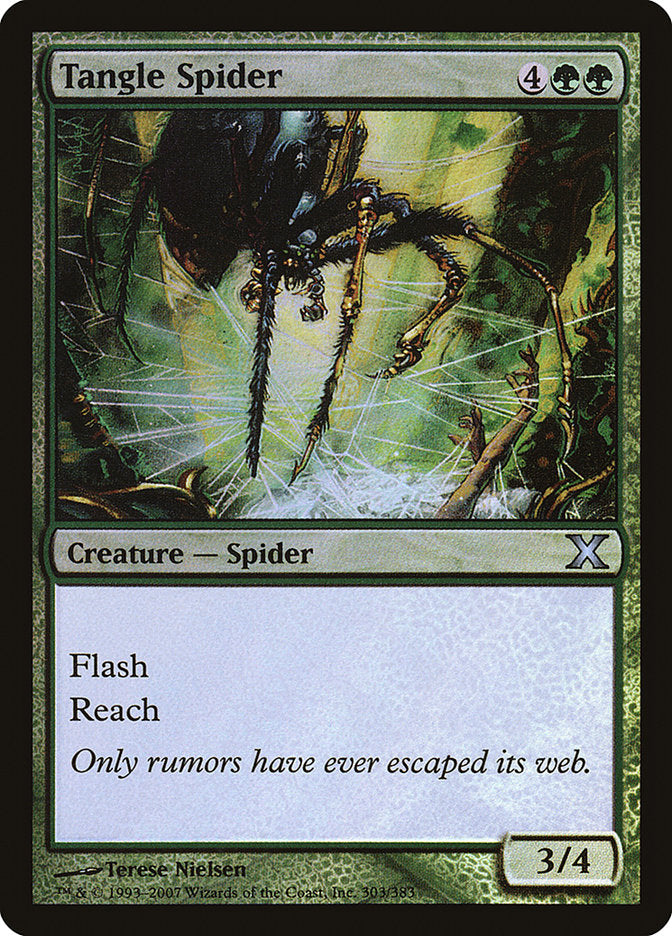 Magic | Tangle Spider (Premium Foil) [Tenth Edition] | The Nerd Merchant
