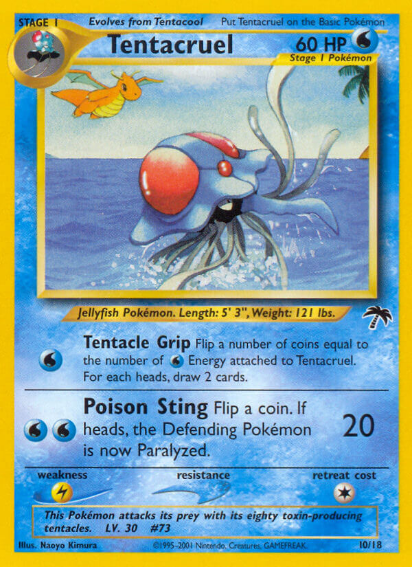 Pokemon | Tentacruel (10/18) [Southern Islands] | The Nerd Merchant