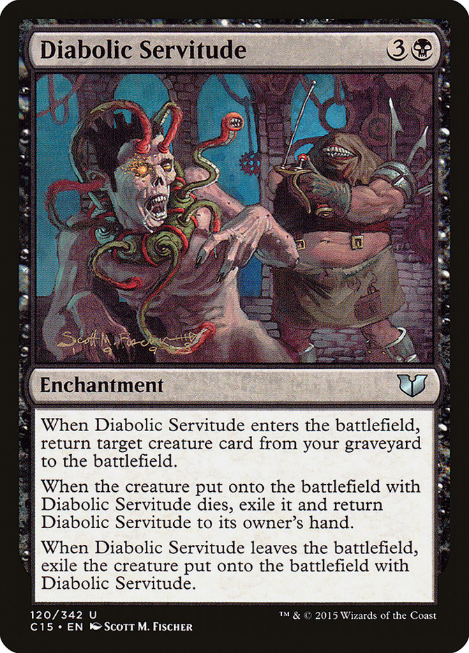 Magic | Diabolic Servitude [Commander 2015] | The Nerd Merchant