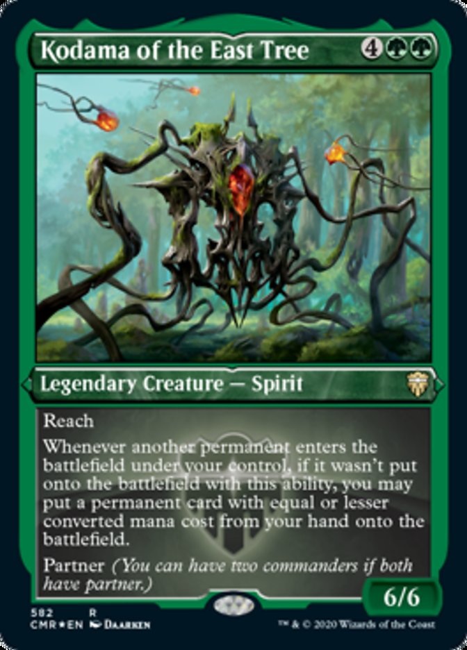 Magic | Kodama of the East Tree (Etched) [Commander Legends] | The Nerd Merchant