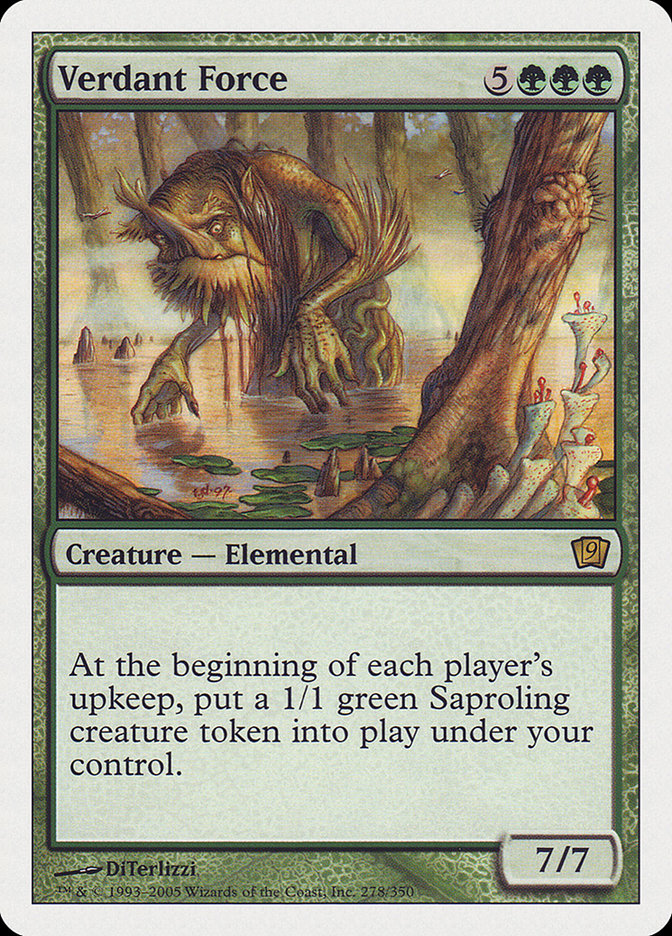 Magic | Verdant Force [Ninth Edition] | The Nerd Merchant