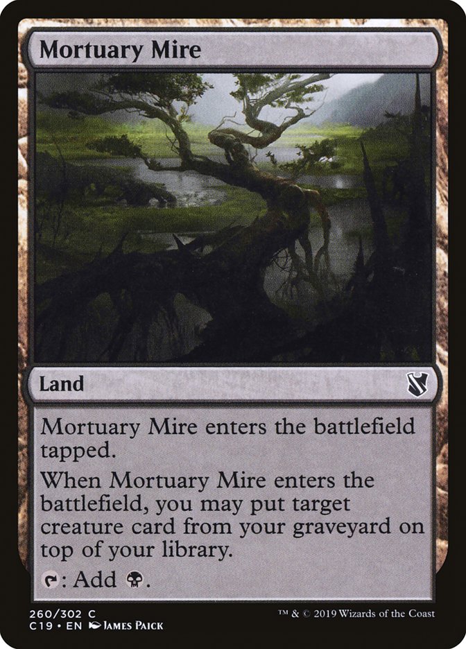 Magic | Mortuary Mire [Commander 2019] | The Nerd Merchant