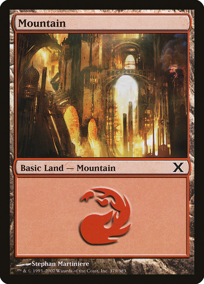 Magic | Mountain (379) [Tenth Edition] | The Nerd Merchant