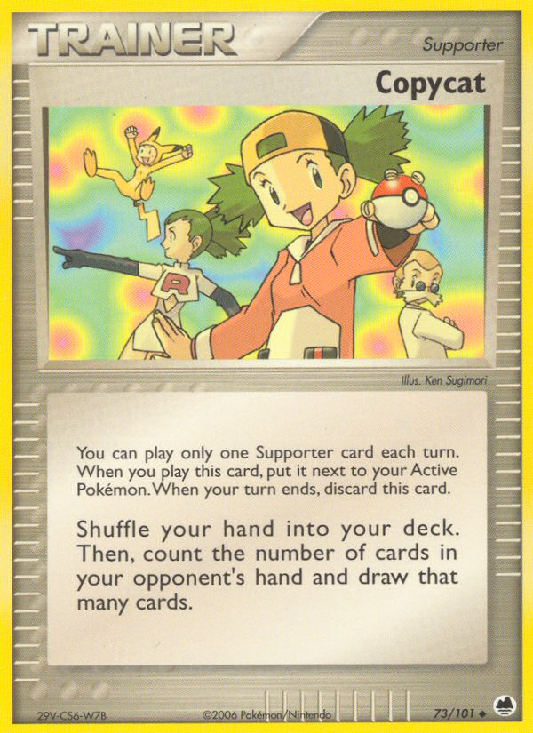 Pokemon | Copycat (73/101) [EX: Dragon Frontiers] | The Nerd Merchant