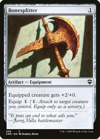 Magic | Bonesplitter [Commander Legends] | The Nerd Merchant