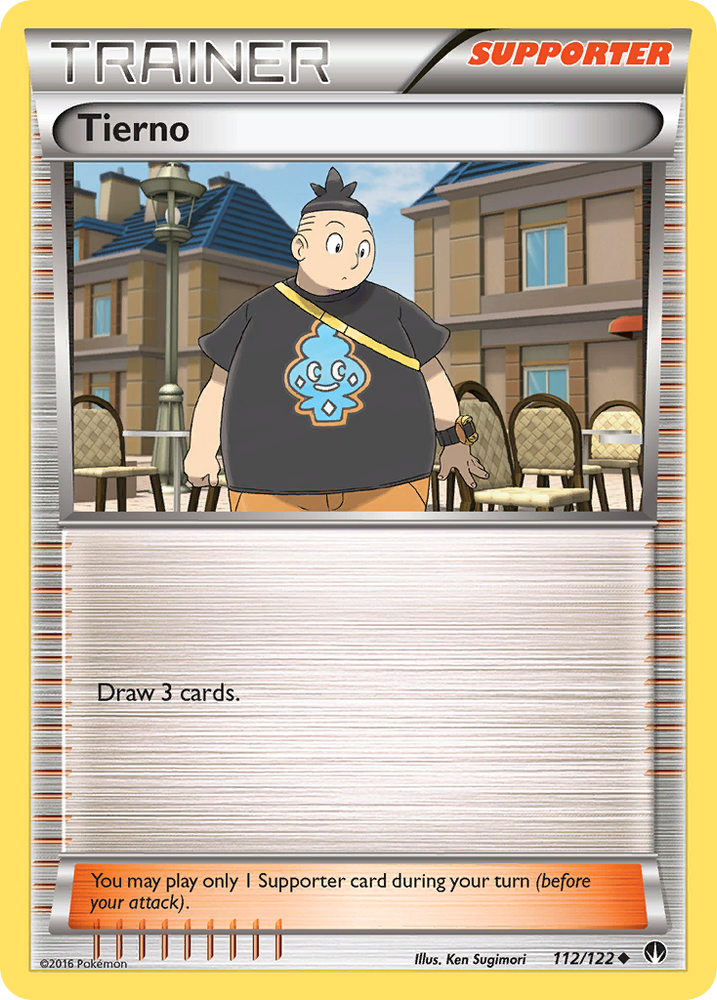 Pokemon | Tierno (112/122) [XY: BREAKpoint] | The Nerd Merchant
