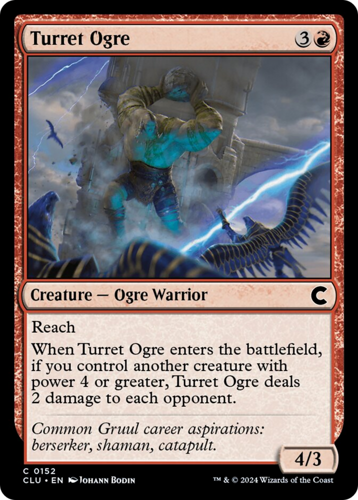 Magic | Turret Ogre [Ravnica: Clue Edition] | The Nerd Merchant