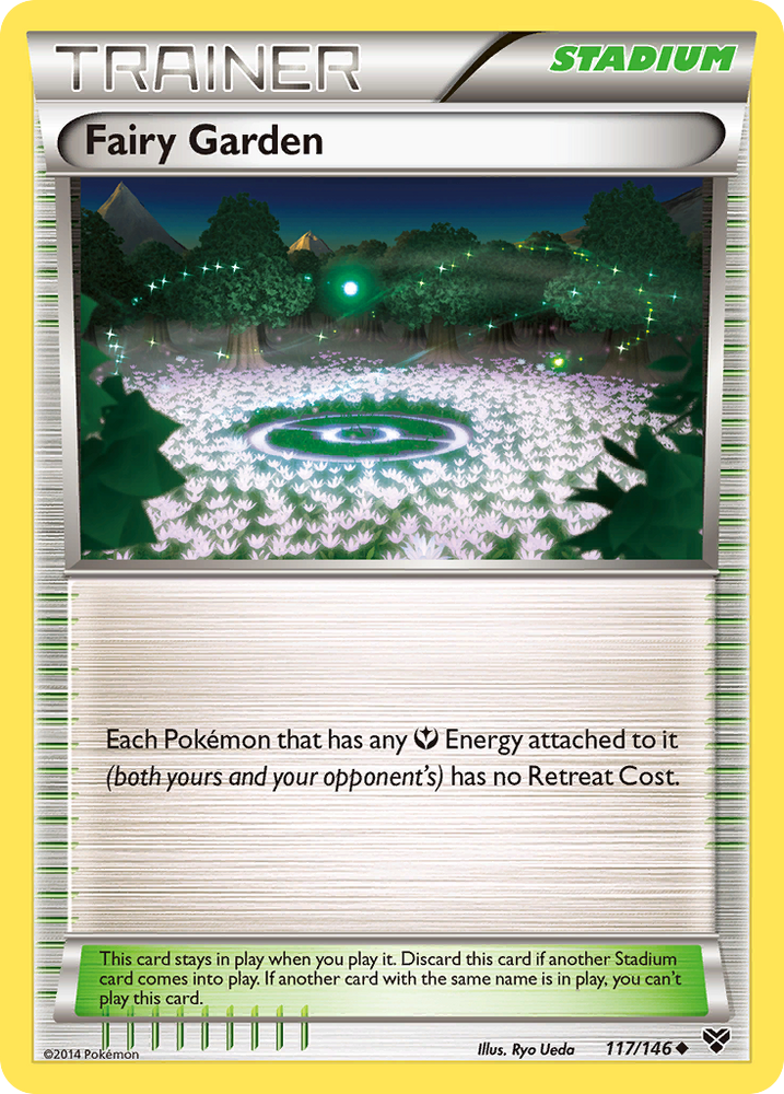Pokemon | Fairy Garden (117/146) [XY: Base Set] | The Nerd Merchant