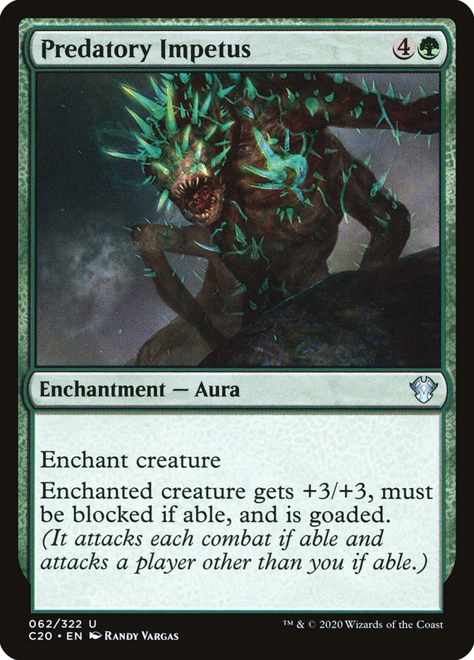 Magic | Predatory Impetus [Commander 2020] | The Nerd Merchant