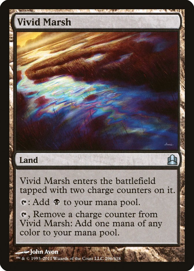 Magic | Vivid Marsh [Commander 2011] | The Nerd Merchant