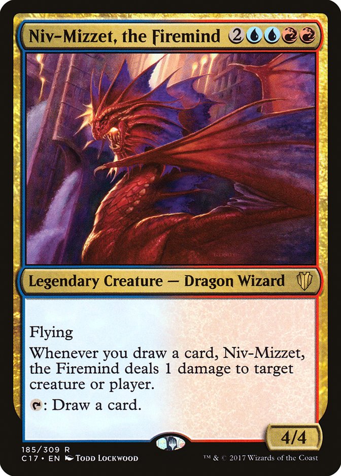 Magic | Niv-Mizzet, the Firemind [Commander 2017] | The Nerd Merchant