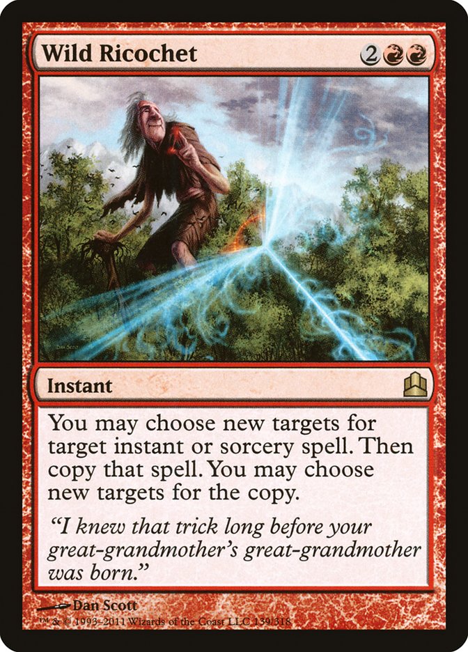 Magic | Wild Ricochet [Commander 2011] | The Nerd Merchant