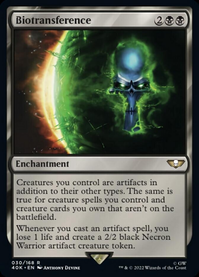 Magic | Biotransference (Surge Foil) [Warhammer 40,000] | The Nerd Merchant