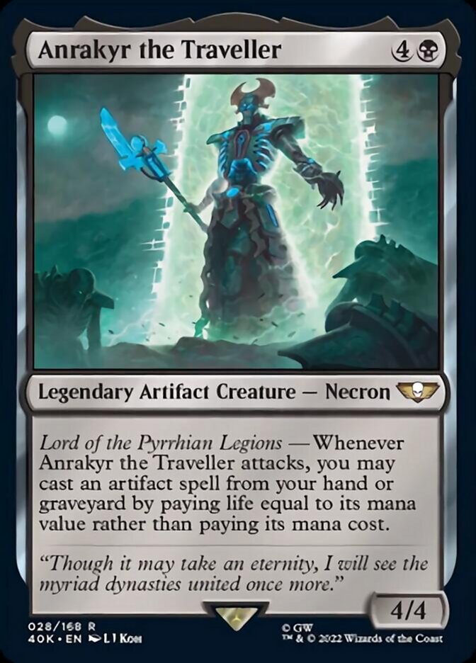 Magic | Anrakyr the Traveller (Surge Foil) [Warhammer 40,000] | The Nerd Merchant