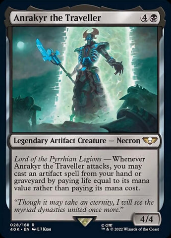 Magic | Anrakyr the Traveller (Surge Foil) [Warhammer 40,000] | The Nerd Merchant
