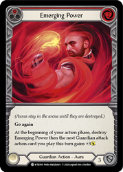 Flesh and Blood TCG | Emerging Power (Red) [U-WTR069] (Welcome to Rathe Unlimited)  Unlimited Rainbow Foil | The Nerd Merchant