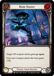 Flesh and Blood TCG | Blade Runner (Blue) [EVR062] (Everfest)  1st Edition Normal | The Nerd Merchant