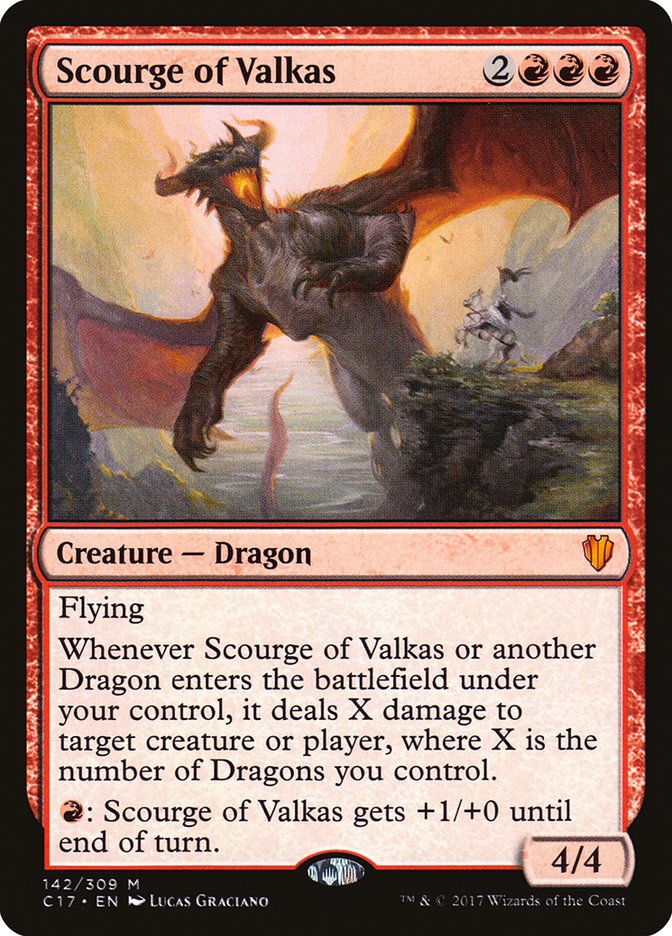 Magic | Scourge of Valkas [Commander 2017] | The Nerd Merchant