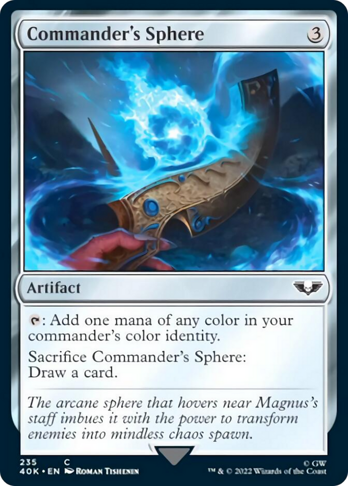 Magic | Commander's Sphere (235) [Warhammer 40,000] | The Nerd Merchant