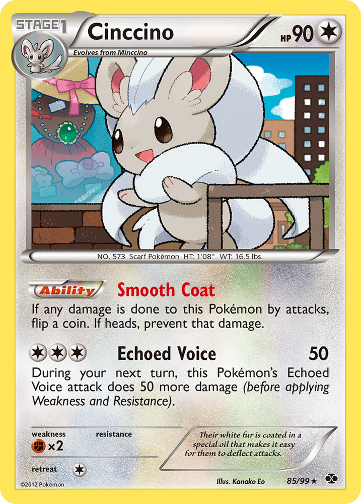 Pokemon | Cinccino (85/99) [Black & White: Next Destinies] | The Nerd Merchant