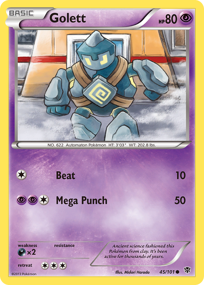 Pokemon | Golett (45/101) [Black & White: Plasma Blast] | The Nerd Merchant