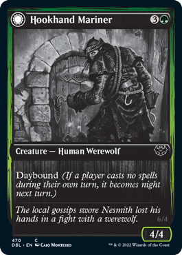 Magic | Hookhand Mariner // Riphook Raider [Innistrad: Double Feature] | The Nerd Merchant