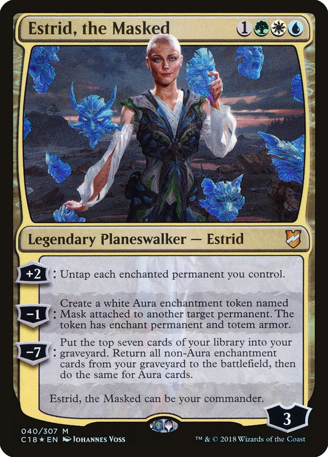 Magic | Estrid, the Masked [Commander 2018] | The Nerd Merchant