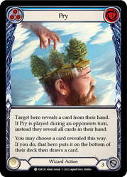 Flesh and Blood TCG | Pry (Blue) [EVR130] (Everfest)  1st Edition Normal | The Nerd Merchant