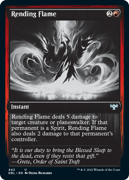 Magic | Rending Flame [Innistrad: Double Feature] | The Nerd Merchant