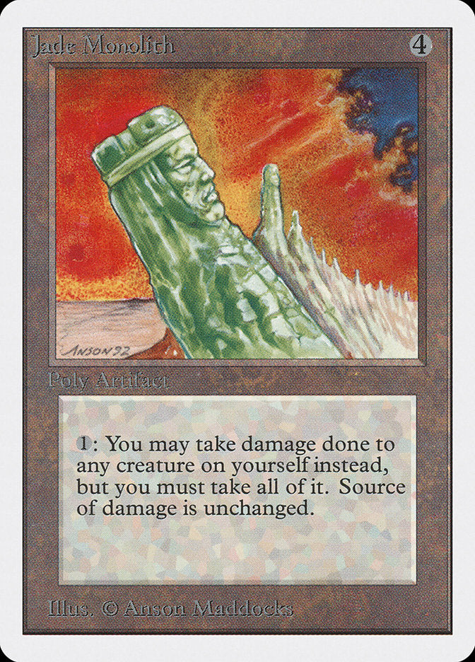 Magic | Jade Monolith [Unlimited Edition] | The Nerd Merchant