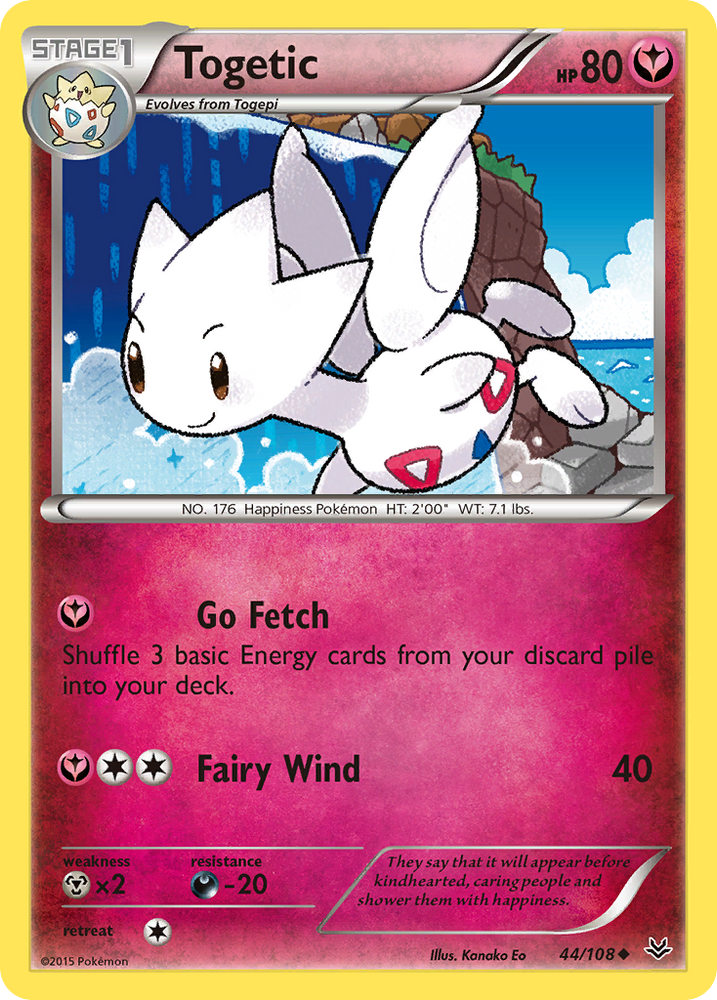 Pokemon | Togetic (44/108) [XY: Roaring Skies] | The Nerd Merchant