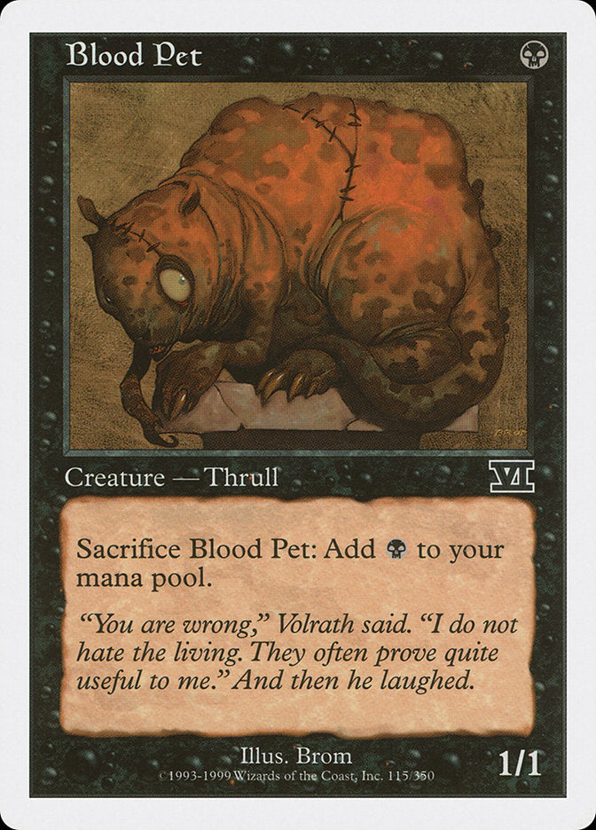 Magic | Blood Pet [Classic Sixth Edition] | The Nerd Merchant