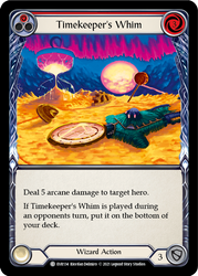 Flesh and Blood TCG | Timekeeper's Whim (Red) [EVR134] (Everfest)  1st Edition Normal | The Nerd Merchant