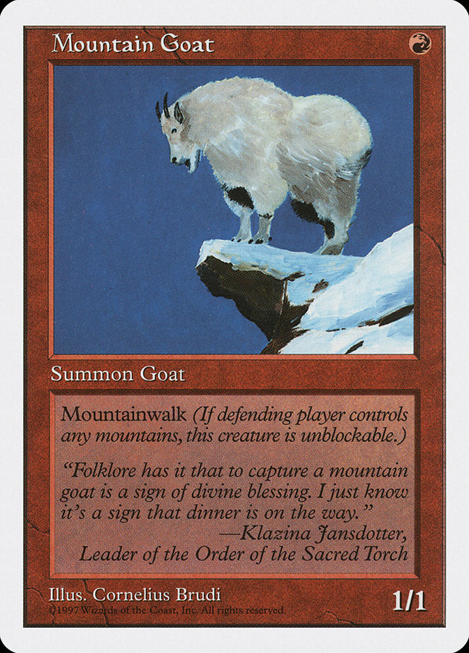 Magic | Mountain Goat [Fifth Edition] | The Nerd Merchant