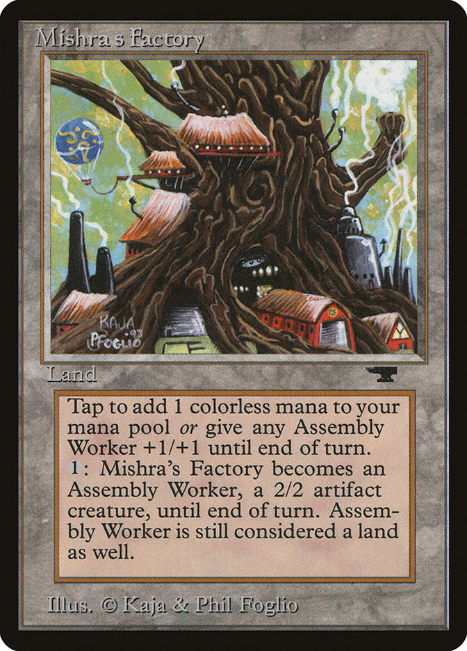Magic | Mishra's Factory (Light Green Background) [Antiquities] | The Nerd Merchant