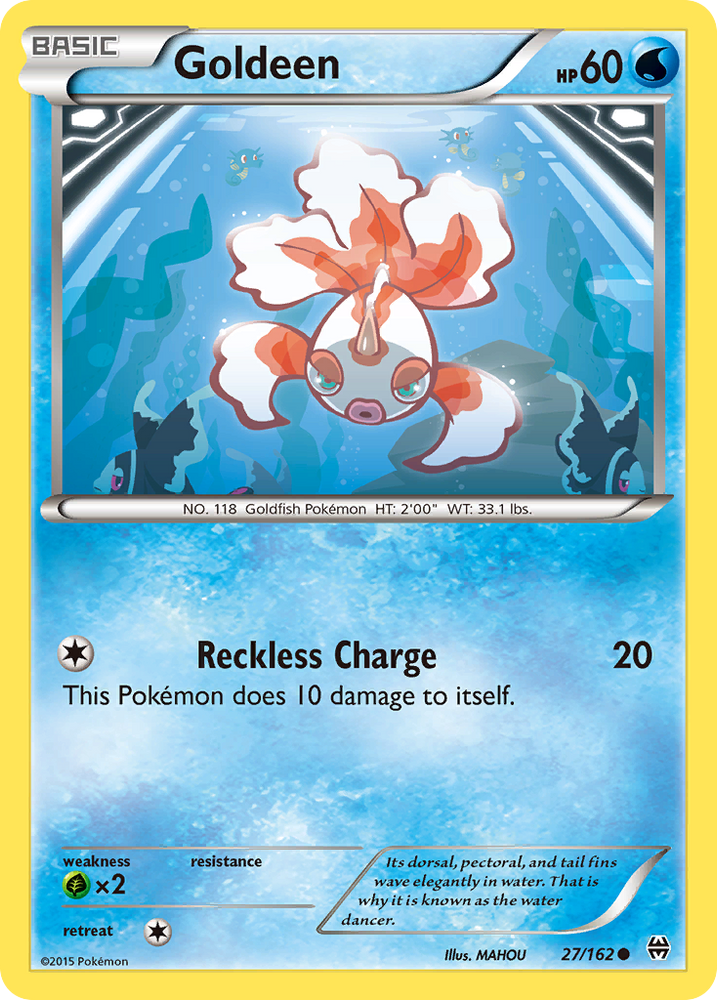 Pokemon | Goldeen (27/162) [XY: BREAKthrough] | The Nerd Merchant