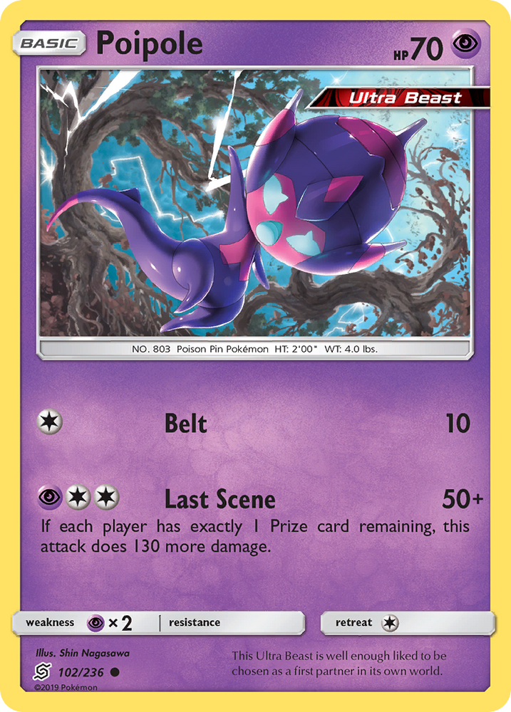 Pokemon | Poipole (102/236) [Sun & Moon: Unified Minds] | The Nerd Merchant