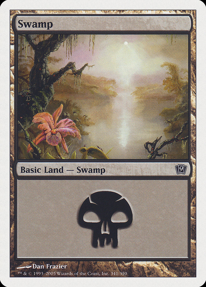 Magic | Swamp (341) [Ninth Edition] | The Nerd Merchant