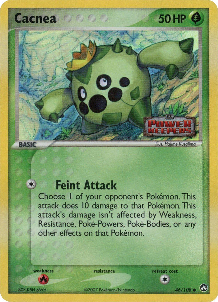 Pokemon | Cacnea (46/108) (Stamped) [EX: Power Keepers] | The Nerd Merchant