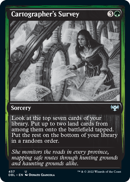 Magic | Cartographer's Survey [Innistrad: Double Feature] | The Nerd Merchant